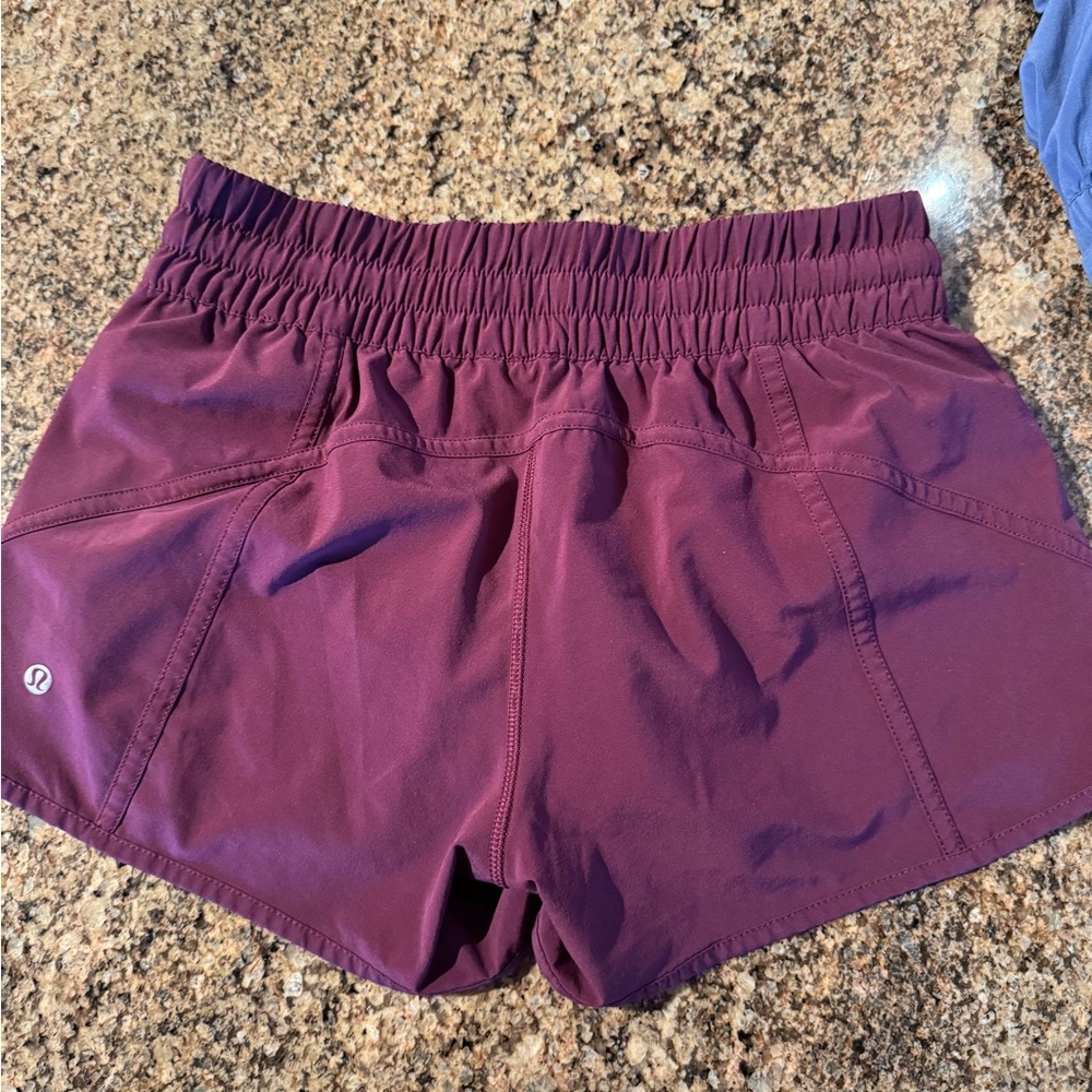 Women's Purple Lululemon Athletic Shorts